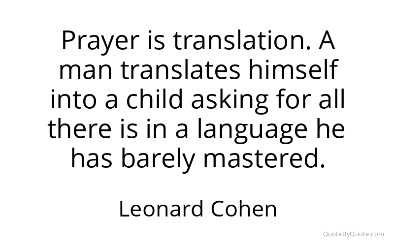 Preview image for this quote by Leonard Cohen