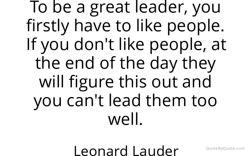 Preview image for this quote by Leonard Lauder