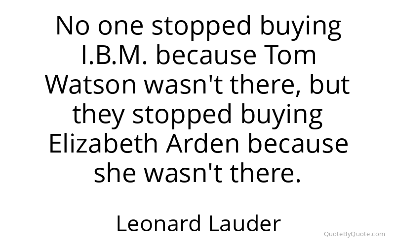 Preview image for this quote by Leonard Lauder