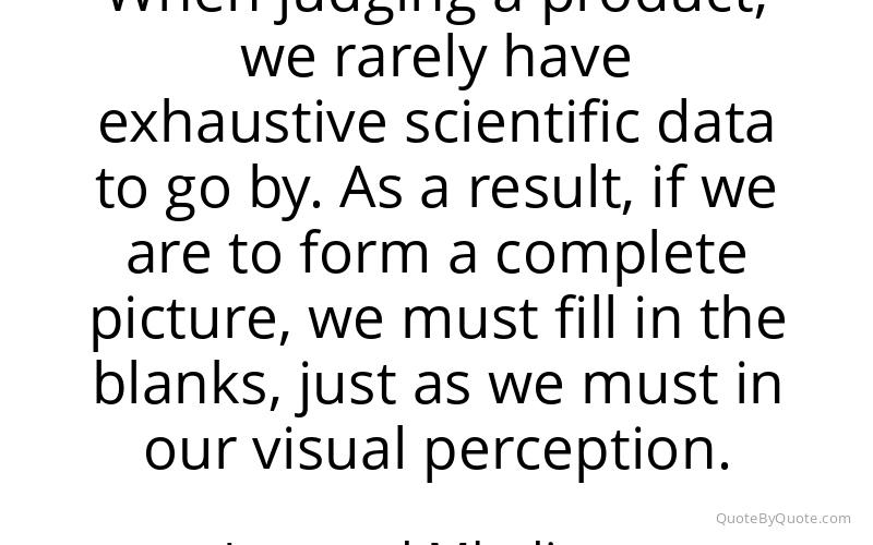 Preview image for this quote by Leonard Mlodinow