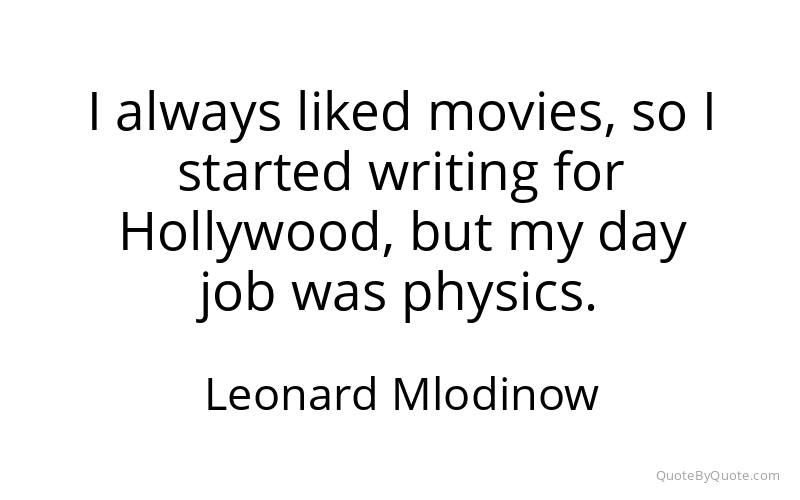 Preview image for this quote by Leonard Mlodinow