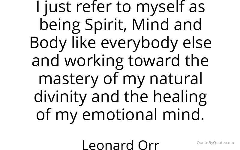 Preview image for this quote by Leonard Orr