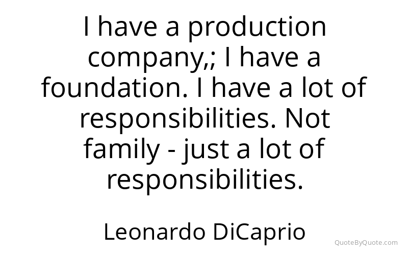 Preview image for this quote by Leonardo DiCaprio