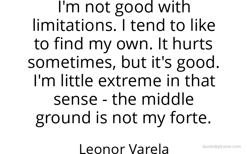 Preview image for this quote by Leonor Varela