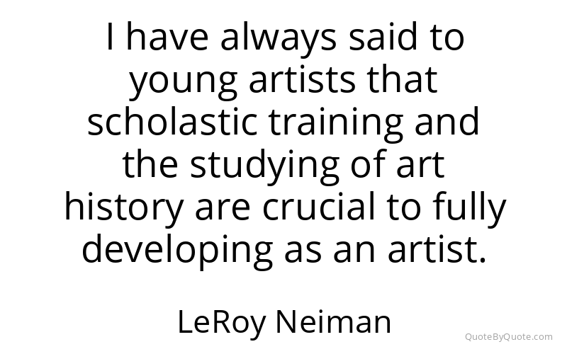 Preview image for this quote by LeRoy Neiman