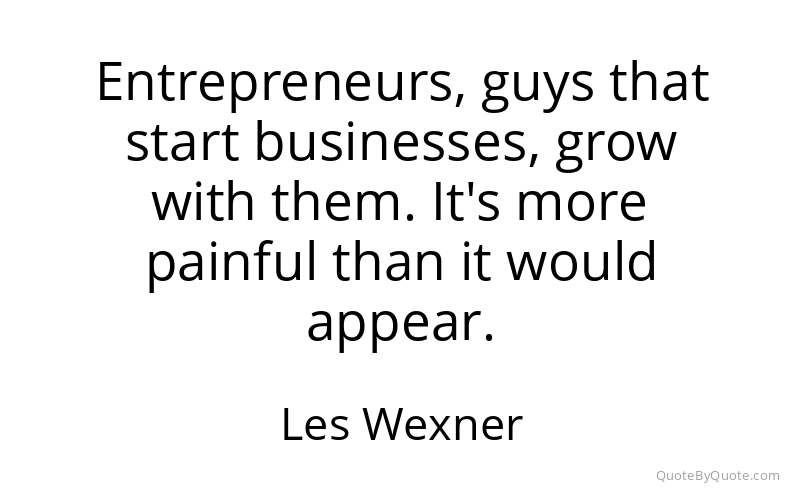 Preview image for this quote by Les Wexner