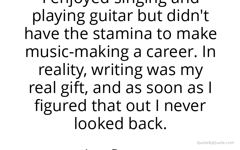 Preview image for this quote by Ann Powers