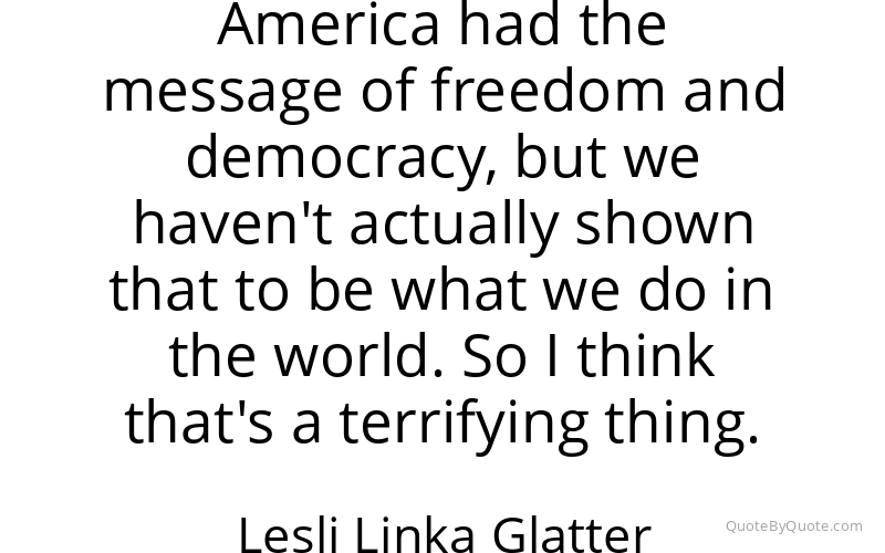 Preview image for this quote by Lesli Linka Glatter