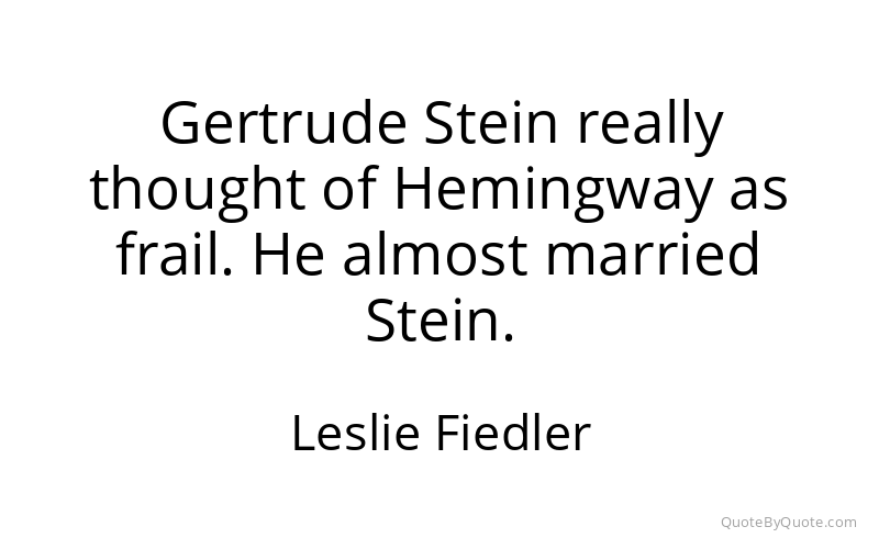 Preview image for this quote by Leslie Fiedler