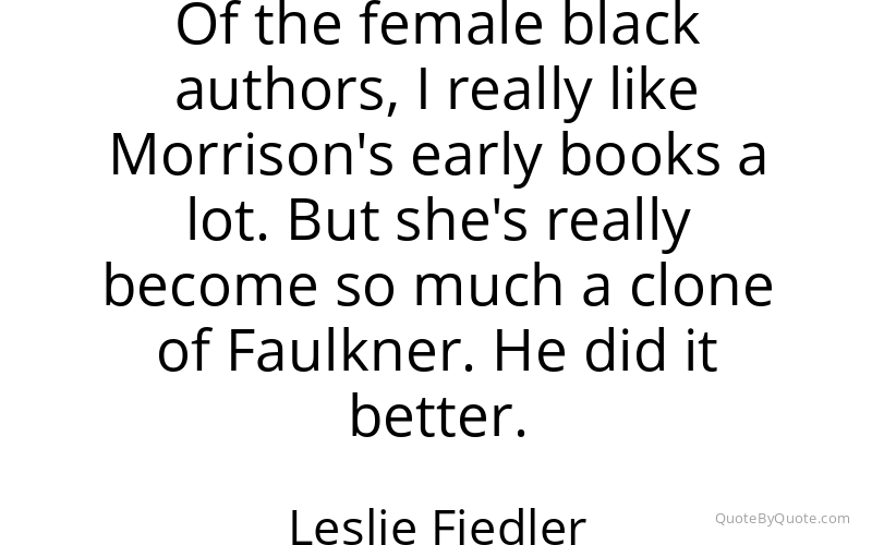 Preview image for this quote by Leslie Fiedler