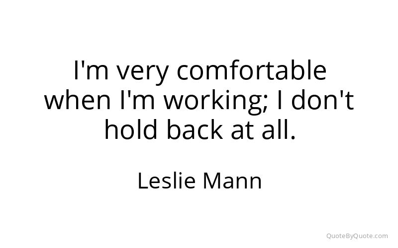 Preview image for this quote by Leslie Mann