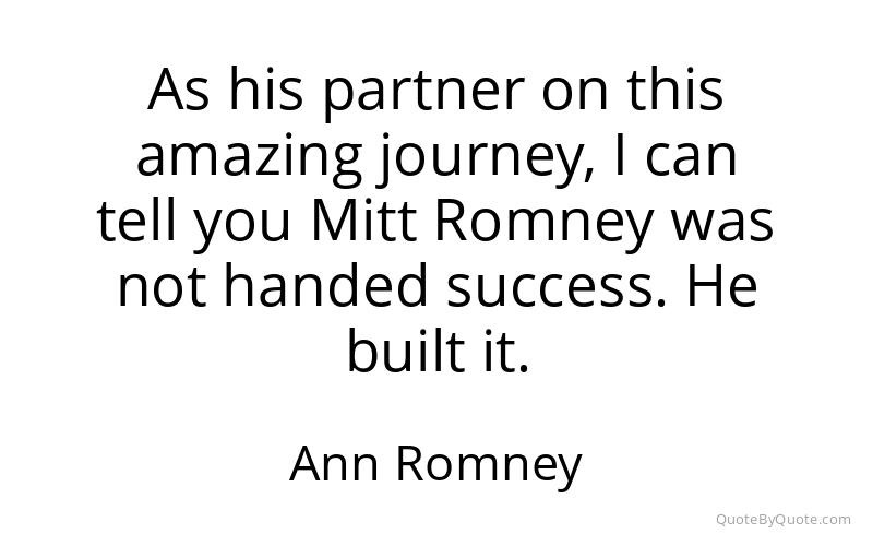 Preview image for this quote by Ann Romney