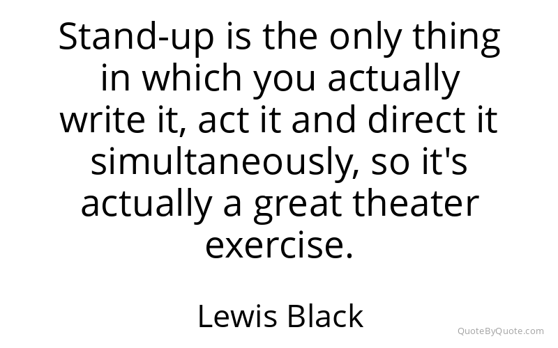 Preview image for this quote by Lewis Black