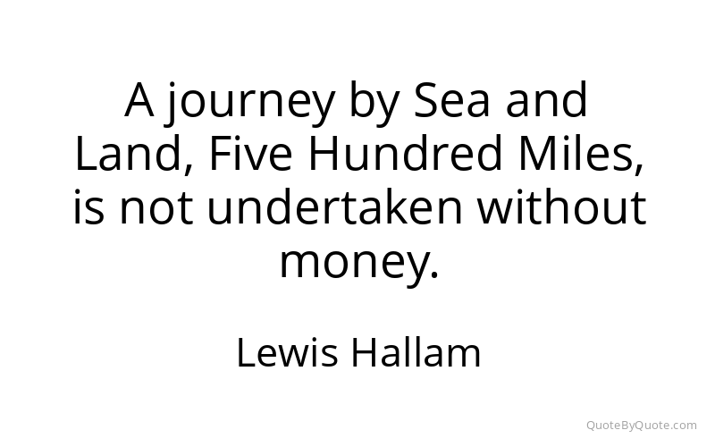 Preview image for this quote by Lewis Hallam
