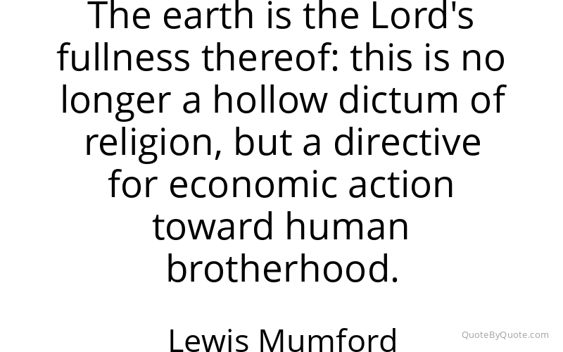 Preview image for this quote by Lewis Mumford