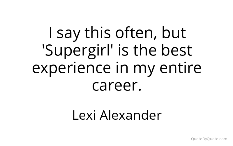 Preview image for this quote by Lexi Alexander