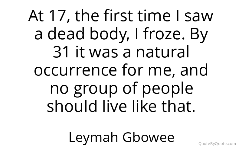 Preview image for this quote by Leymah Gbowee