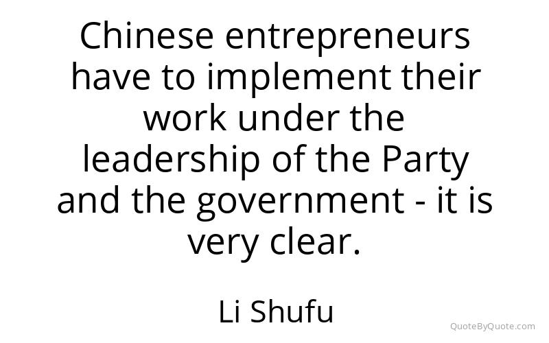 Preview image for this quote by Li Shufu