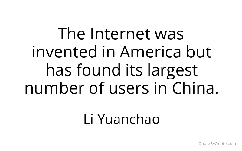 Preview image for this quote by Li Yuanchao