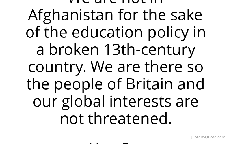 Preview image for this quote by Liam Fox