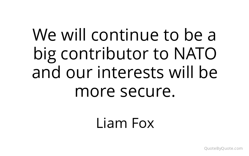 Preview image for this quote by Liam Fox