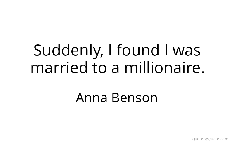 Preview image for this quote by Anna Benson