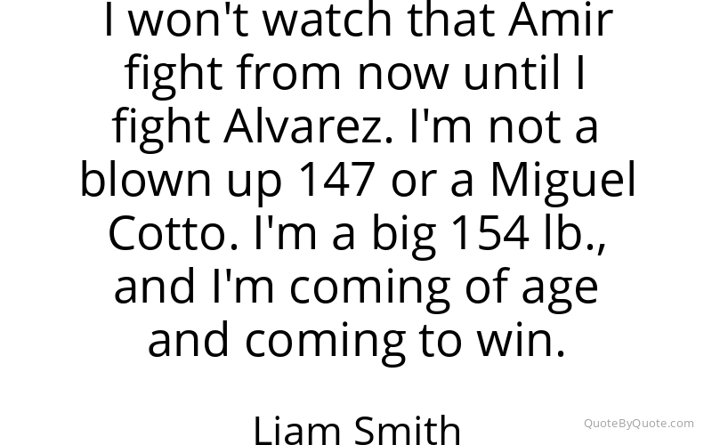 Preview image for this quote by Liam Smith