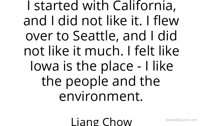 Preview image for this quote by Liang Chow