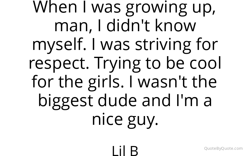 Preview image for this quote by Lil B