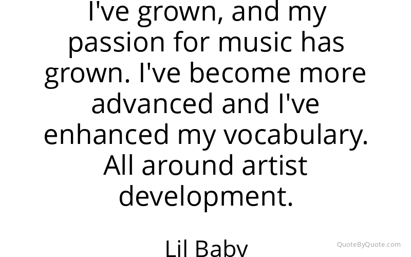 Preview image for this quote by Lil Baby