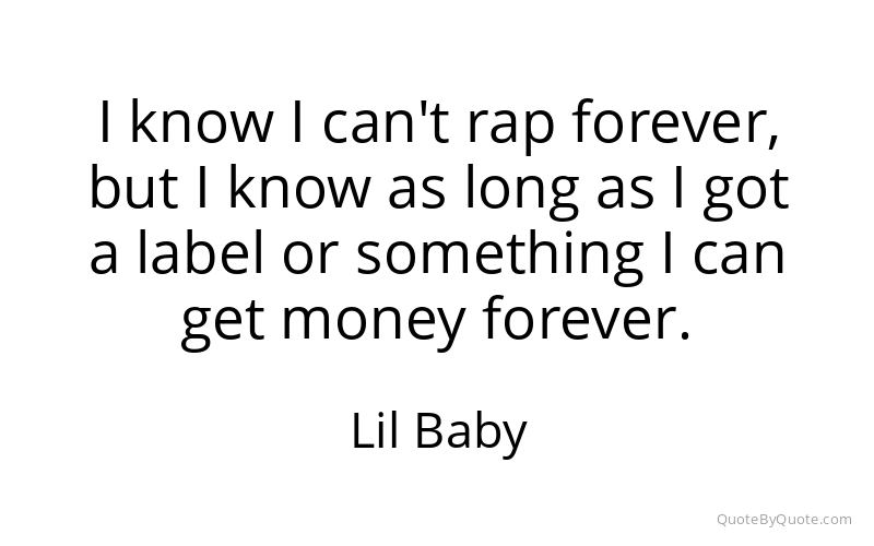 Preview image for this quote by Lil Baby