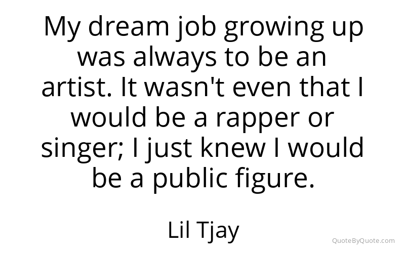 Preview image for this quote by Lil Tjay