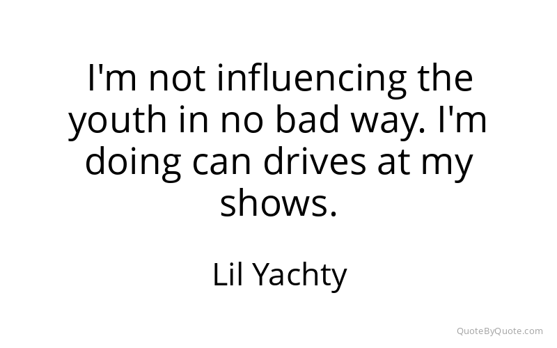 Preview image for this quote by Lil Yachty