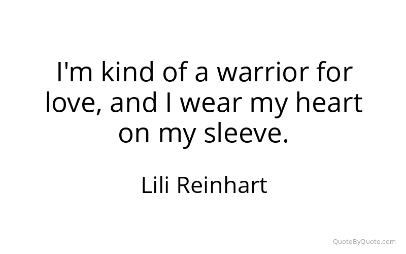 Preview image for this quote by Lili Reinhart
