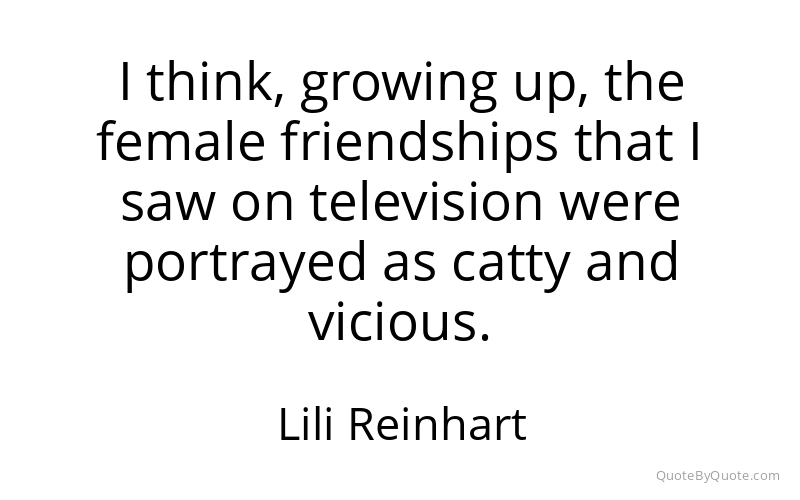 Preview image for this quote by Lili Reinhart