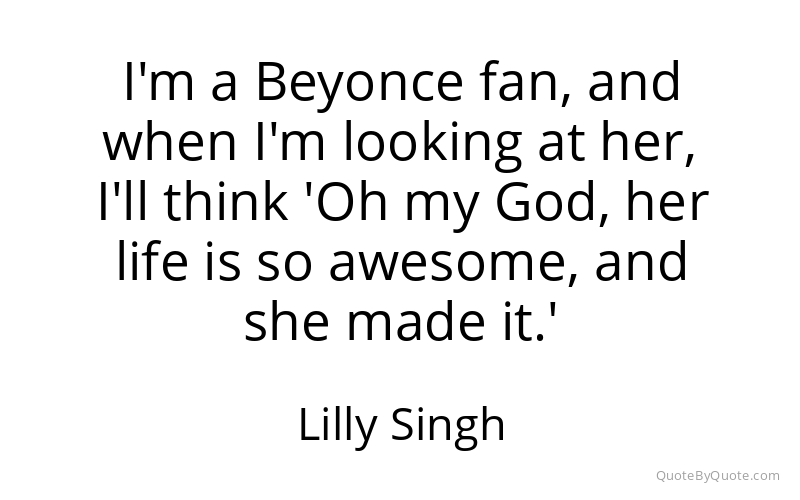 Preview image for this quote by Lilly Singh