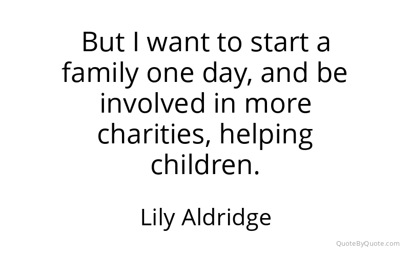Preview image for this quote by Lily Aldridge