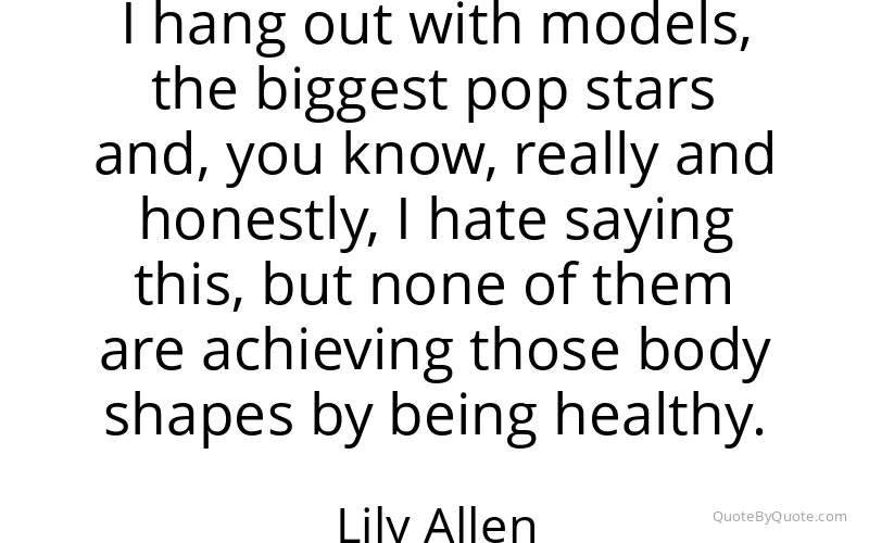 Preview image for this quote by Lily Allen