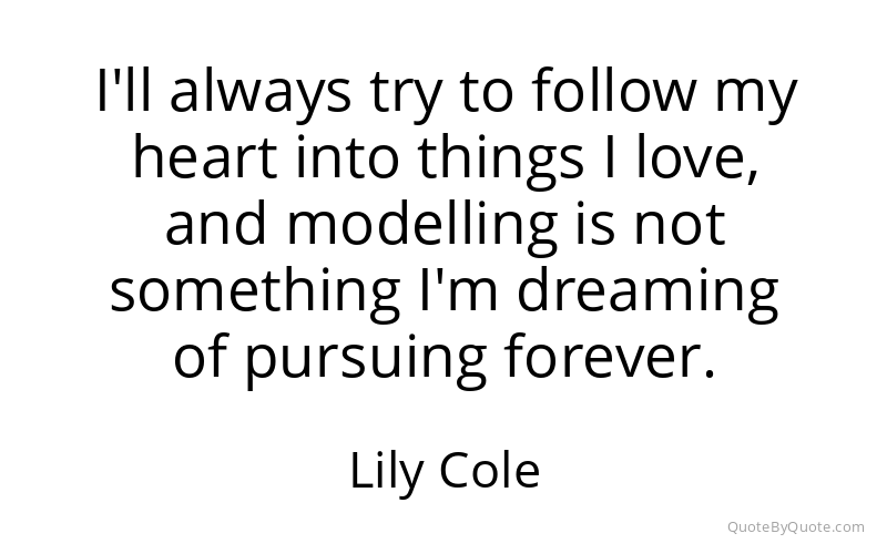 Preview image for this quote by Lily Cole