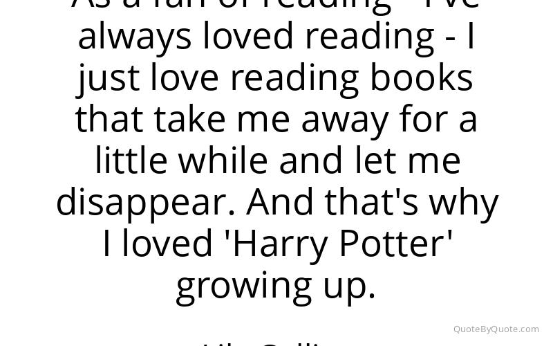 Preview image for this quote by Lily Collins