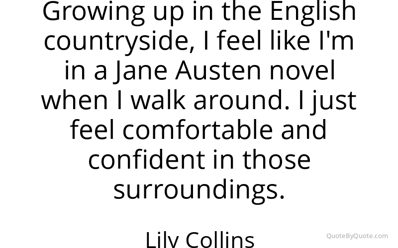 Preview image for this quote by Lily Collins