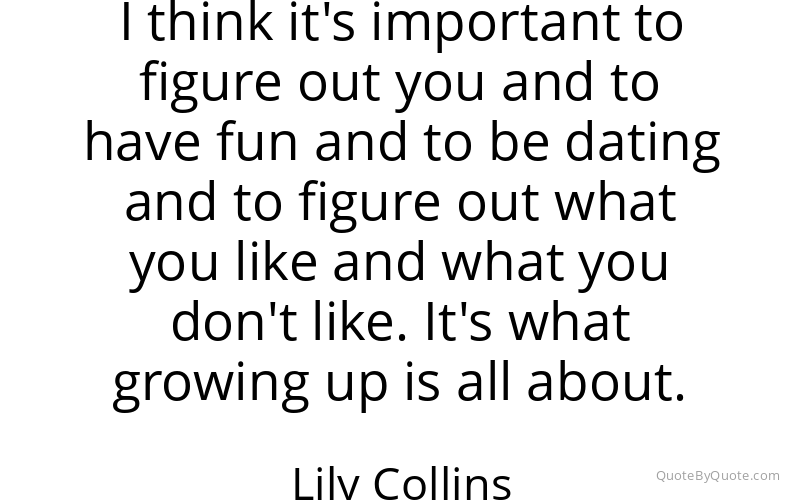 Preview image for this quote by Lily Collins