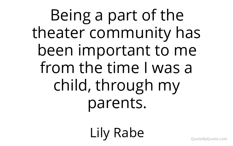 Preview image for this quote by Lily Rabe