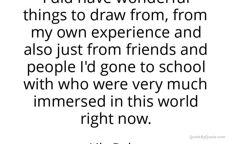Preview image for this quote by Lily Rabe