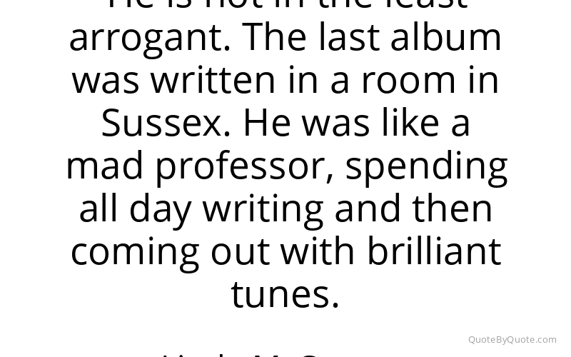 Preview image for this quote by Linda McCartney