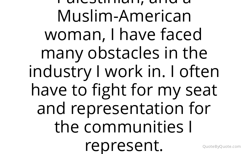 Preview image for this quote by Linda Sarsour