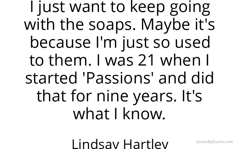 Preview image for this quote by Lindsay Hartley