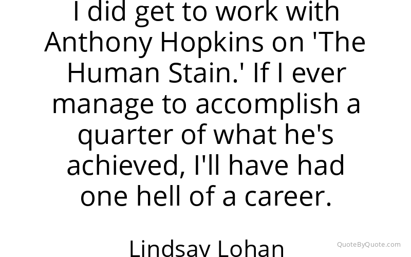 Preview image for this quote by Lindsay Lohan