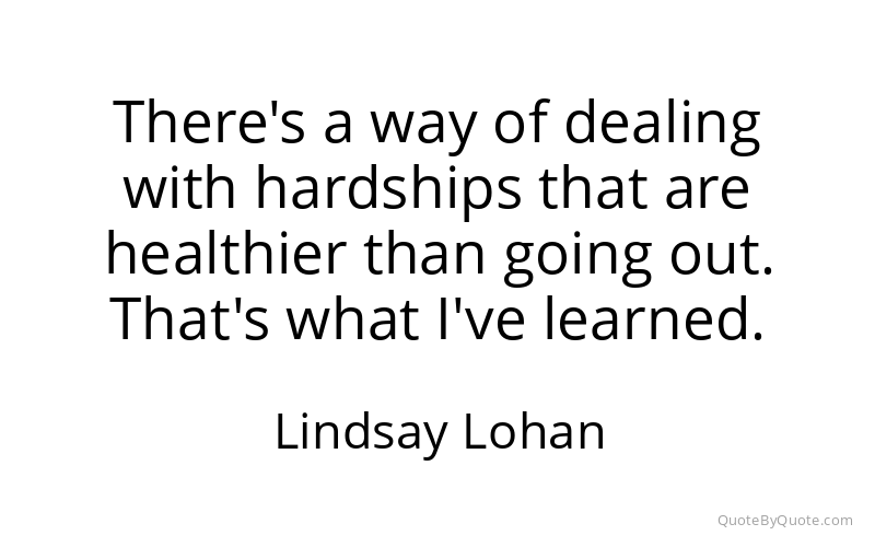 Preview image for this quote by Lindsay Lohan
