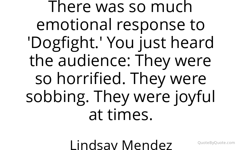 Preview image for this quote by Lindsay Mendez